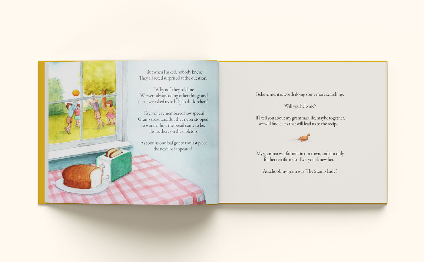 A spread from The Lost Recipe